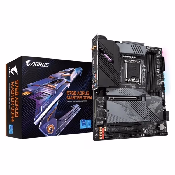 Placa de baza GIGABYTE B760 AORUS MASTER DDR4 / 1700 / B760 / DDR4 / ATX