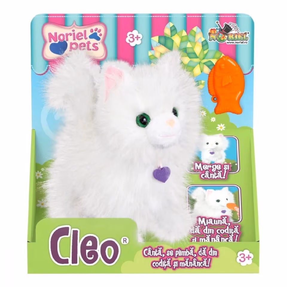 Noriel INT7037 Noriel Pets - Pisicuta Interactiva Cleo