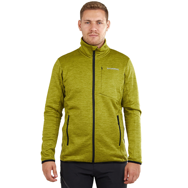 Hanorac pt bărbați Fundango Jefferson Fleece Jacket XL Galben photo 3