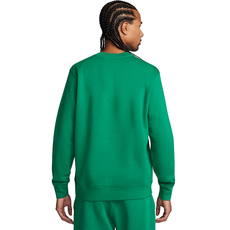 Hanorac pt bărbați Nike M NK CLUB BB CREW STACK GX XS Verde photo 5