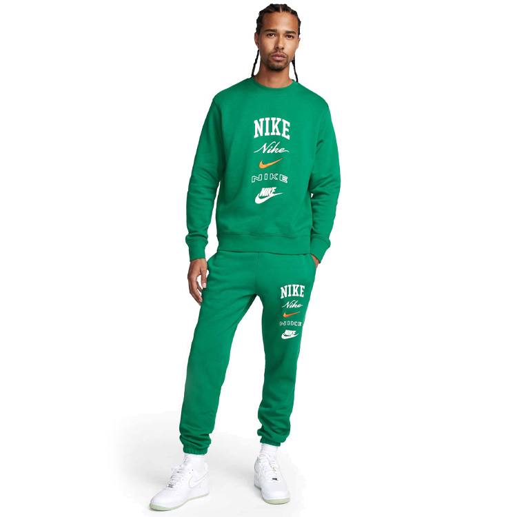 Брюки Nike M NK CLUB BB CF PANT STACK GX M Зеленый Мужской photo 2