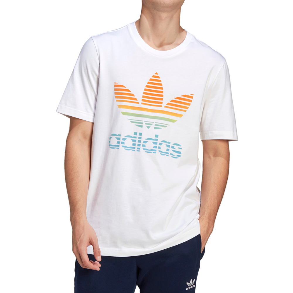 Футболка мужская Adidas TREF OMBRE T S Белый photo 1