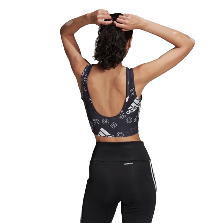 Bra sportive Adidas W BLUV Q1 CRO / Femei / XS / Negru photo 3