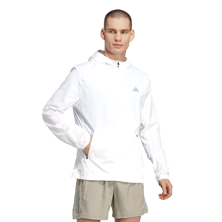 Jachetă Adidas MARATHON JACKET 2XL Alb pentru bărbați  photo 3