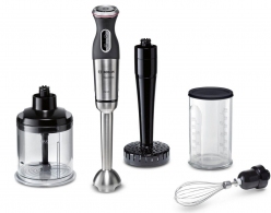 Blender Bosch MSM87165, 750 W, 2 trepte viteza, Sur cu negru thumbnav 1