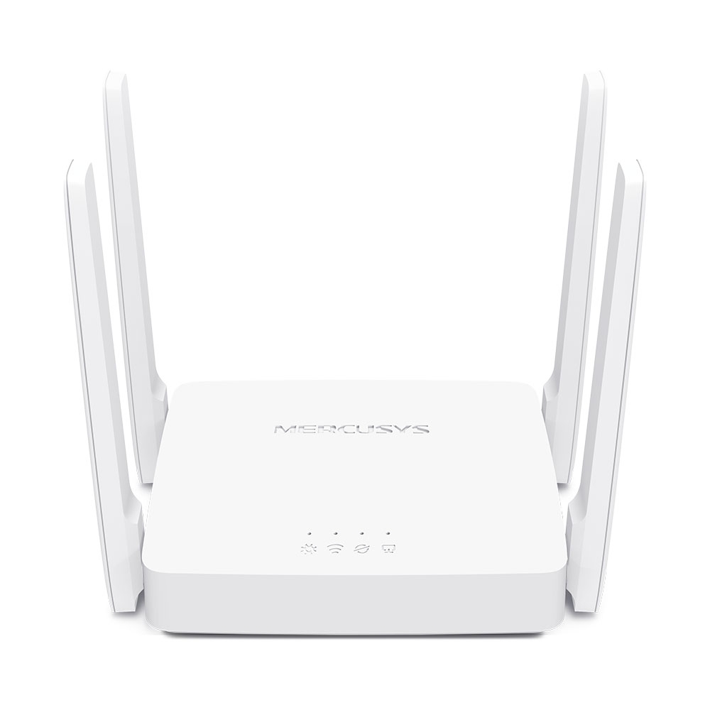 Wireless Router MERCUSYS AC10 / AC1200 Dual Band / Wi-Fi5 / 1 WAN+2 LAN / 4 external antennas photo 1 Wireless Router MERCUSYS AC10 / AC1200 Dual Band / Wi-Fi5 / 1 WAN+2 LAN / 4 external antennas photo 1