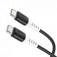 Кабель Type-C на Type-C HOCO  X82 / 1m / Silicone / up to 3A / Black thumbnav 2