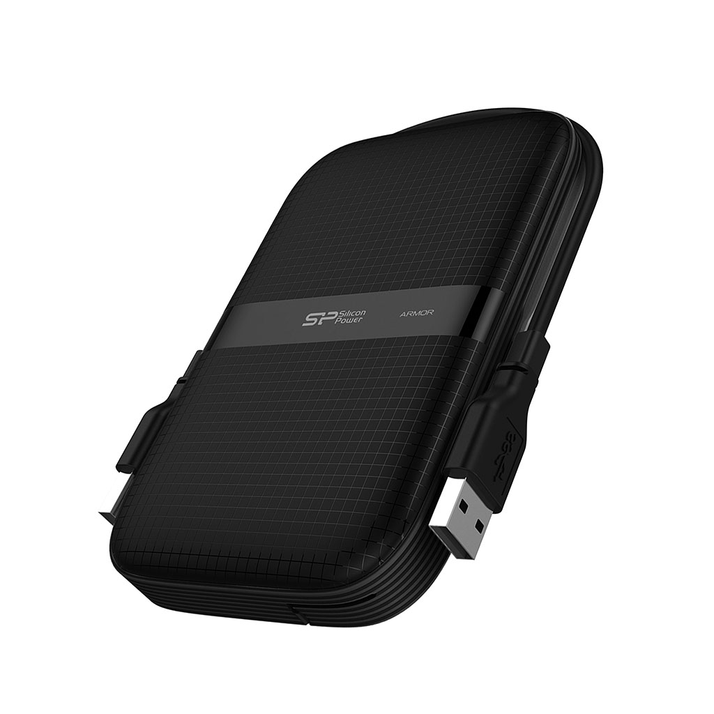 2.5” HDD Extern Silicon Power Armor A60 / 5ТБ / USB3.2 Gen1 / Black photo 2