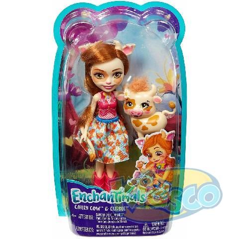 Enchantimals FXM77 Cailey Cow Doll&Curdle Figure photo 1
