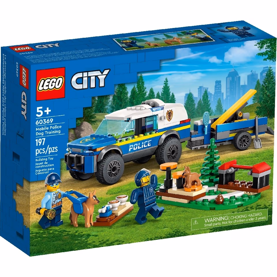 LEGO City 60369 Дрессировка собак мобильной полиции