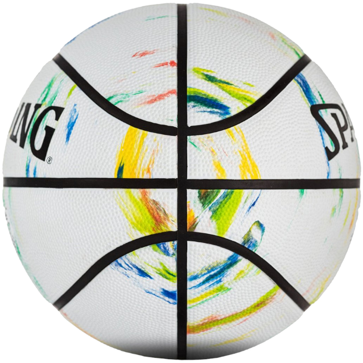 Мяч баскетбольный Spalding 06466 / 7 размер / Белый photo 3