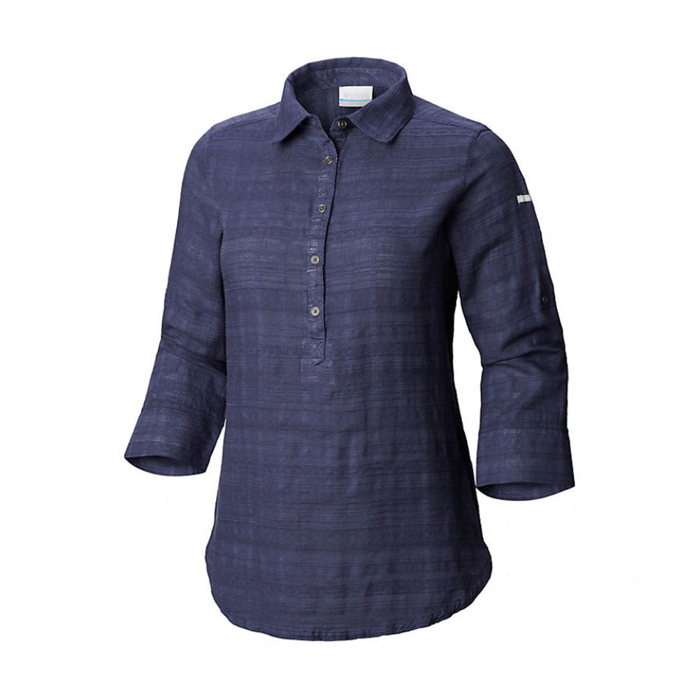 Рубашка Columbia Summer Ease Popover Tunic XS Синий Женский photo 1
