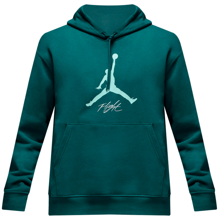 Hanorac pt bărbați Nike M J ESS FLC BASELINE HOODIE M Verde photo 1