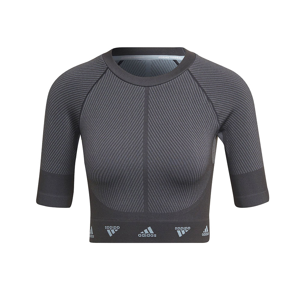 Tricou Adidas WTR AEROKNIT T   / Femei / XS / Gri photo 1