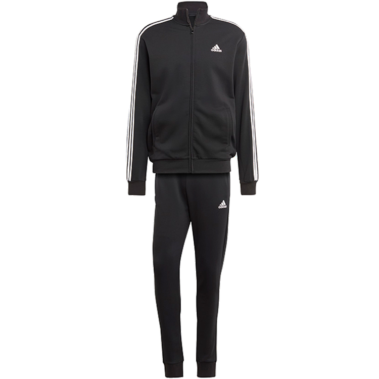 Trening pt Barbati Adidas M 3S FT TT TS L Negru photo 1 Trening pt Barbati Adidas M 3S FT TT TS L Negru photo 1