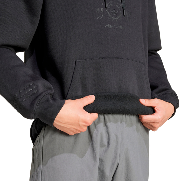 Мужская Толстовка Adidas VRCT HOODED 1 XL Черный photo 3
