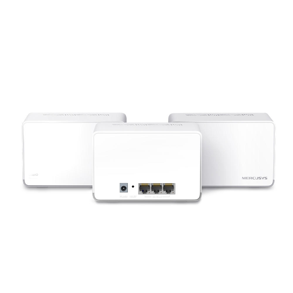 Mesh Wi-Fi System MERCUSYS Halo H70X (3-pack)  / AC1800 Dual Band / 3 x Gigabit LAN photo 2