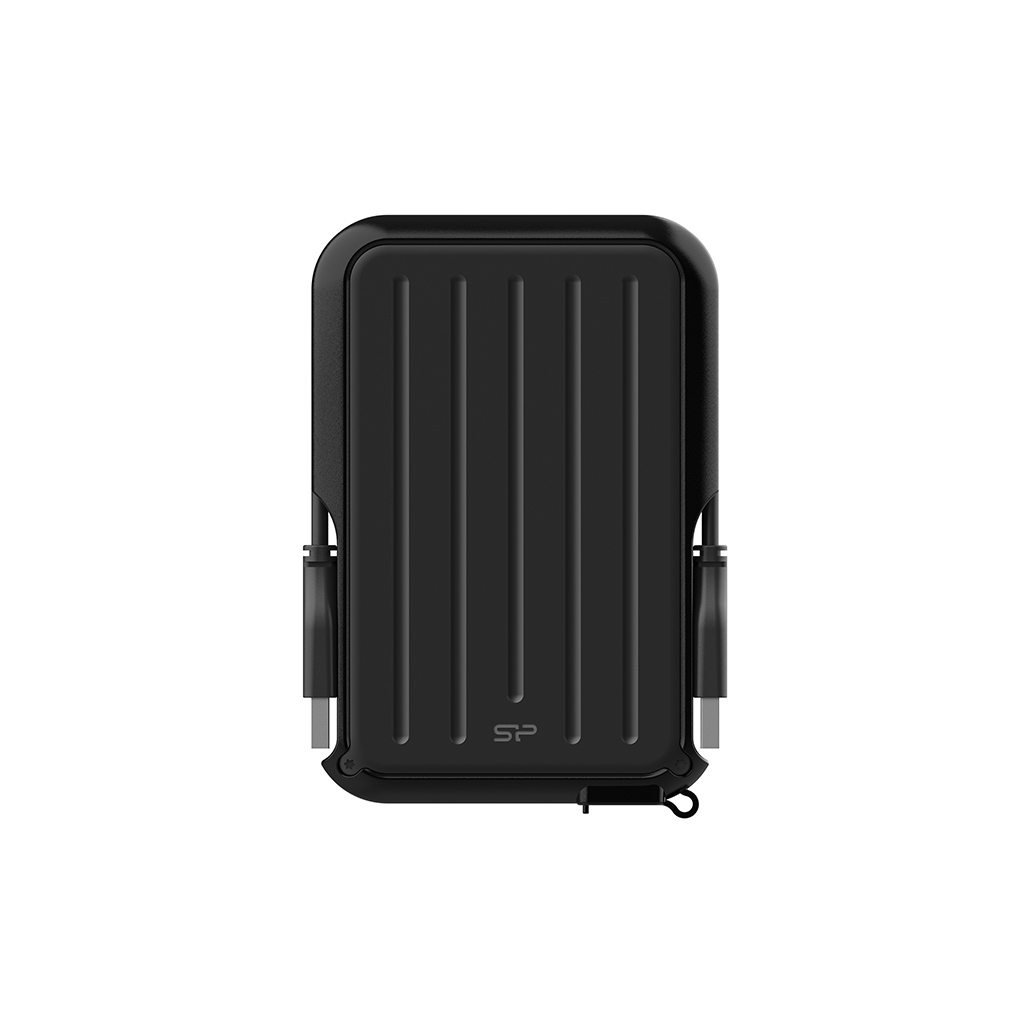 2.5" HDD Extern Silicon Power Armor A66 / 4TB / USB3.2 / Black/Black photo 1