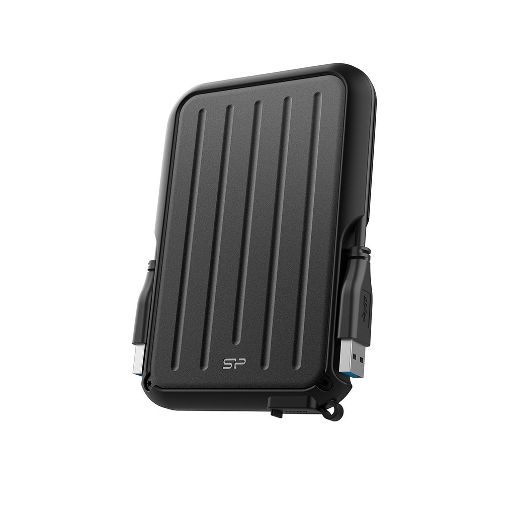 2.5" HDD Extern Silicon Power Armor A66 / 4TB / USB3.2 / Black/Black photo 3
