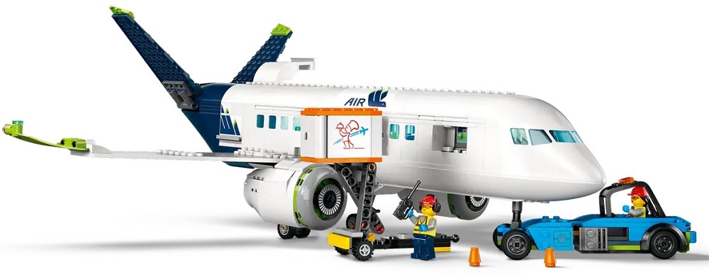 Constructor Lego City Passenger Airplane 60367 de la 7+ ani photo 4