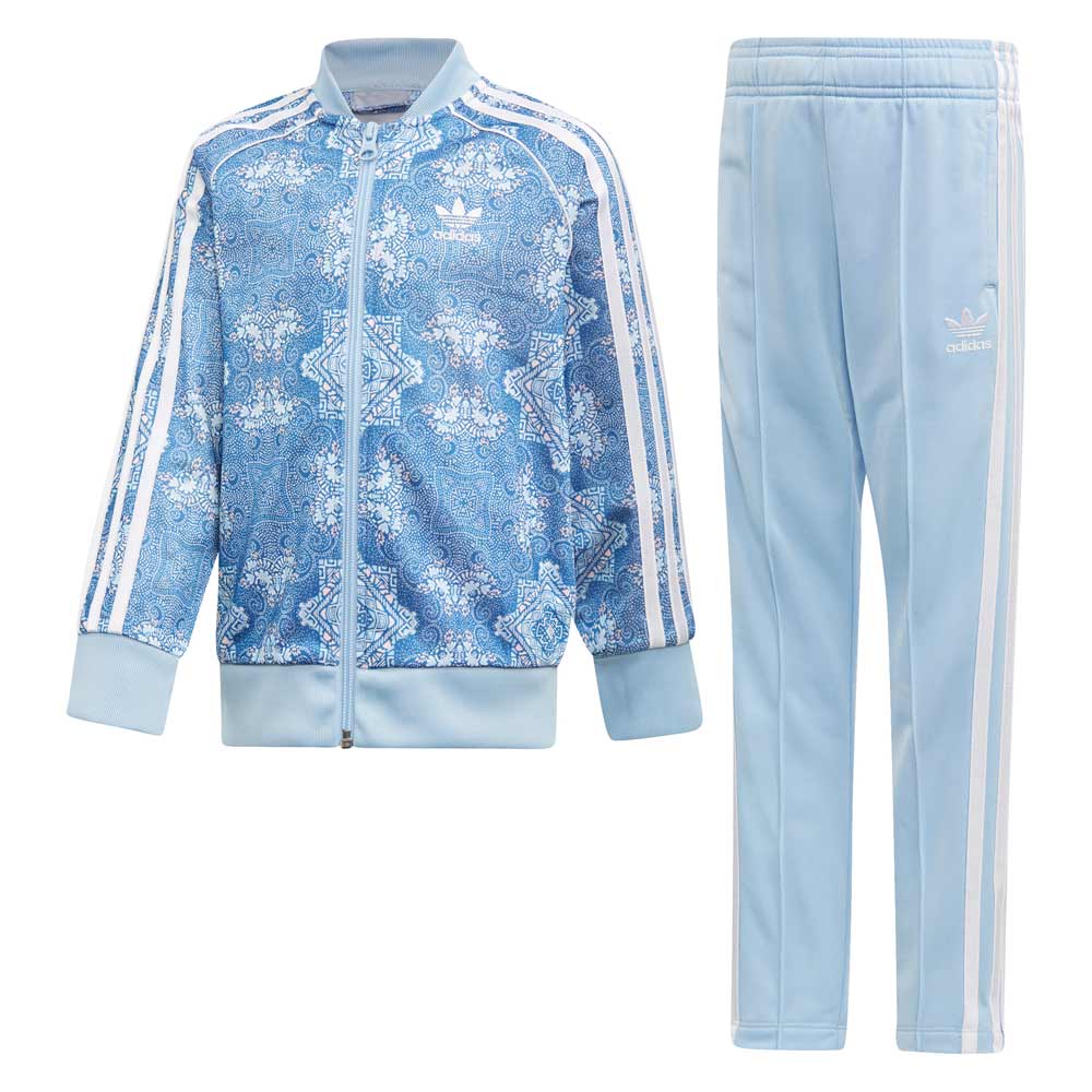 Costum sportiv Adidas CC CRP SST / Femei / 152 / Albastru photo 1 Costum sportiv Adidas CC CRP SST / Femei / 152 / Albastru photo 1