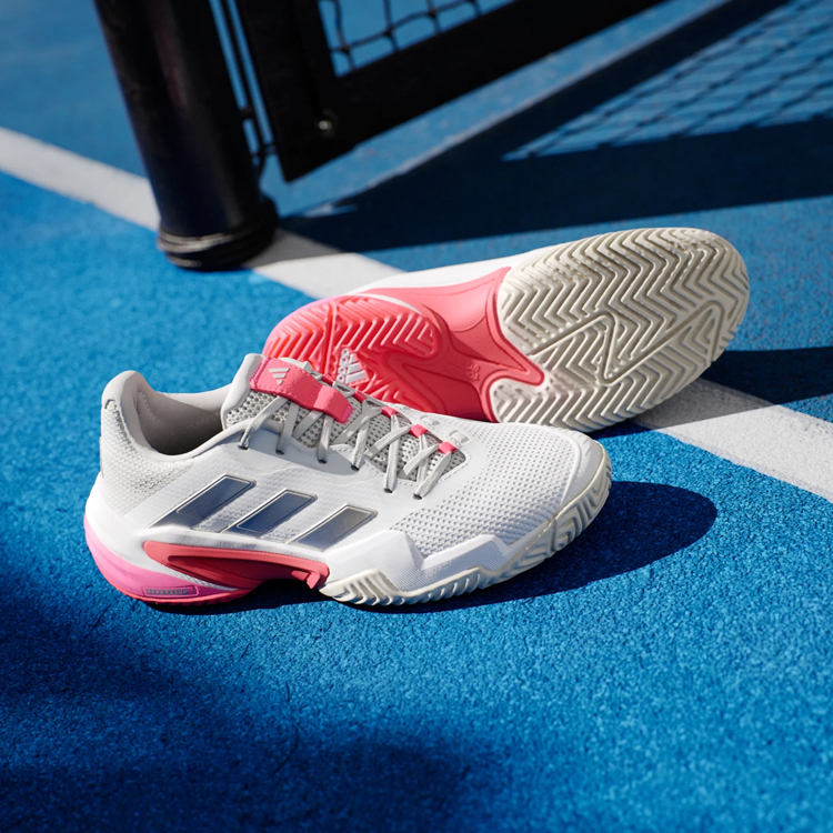 Кроссовки Adidas Barricade 13 W / Женский / 40 / Белый photo 5