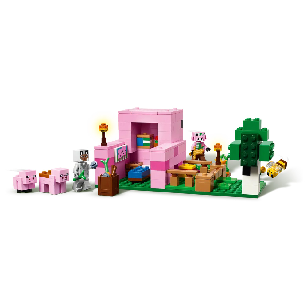 Constructor Lego Minecraft The Baby Pig House 21268 de la 7+ ani photo 3