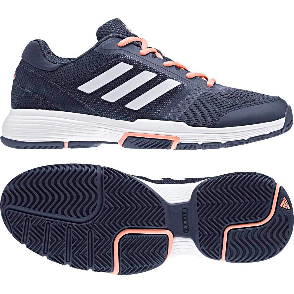 Кроссовки Adidas Barricade Club / Женский / 36.5 / Синий/Белый photo 3