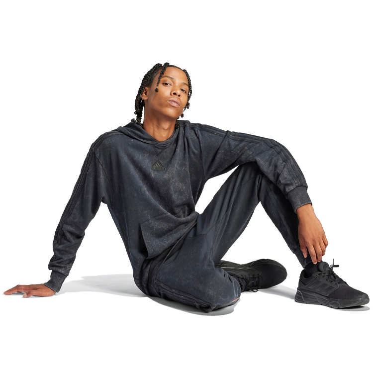 Hanorac pt bărbați Adidas M ALL SZN W HDY S Negru photo 2