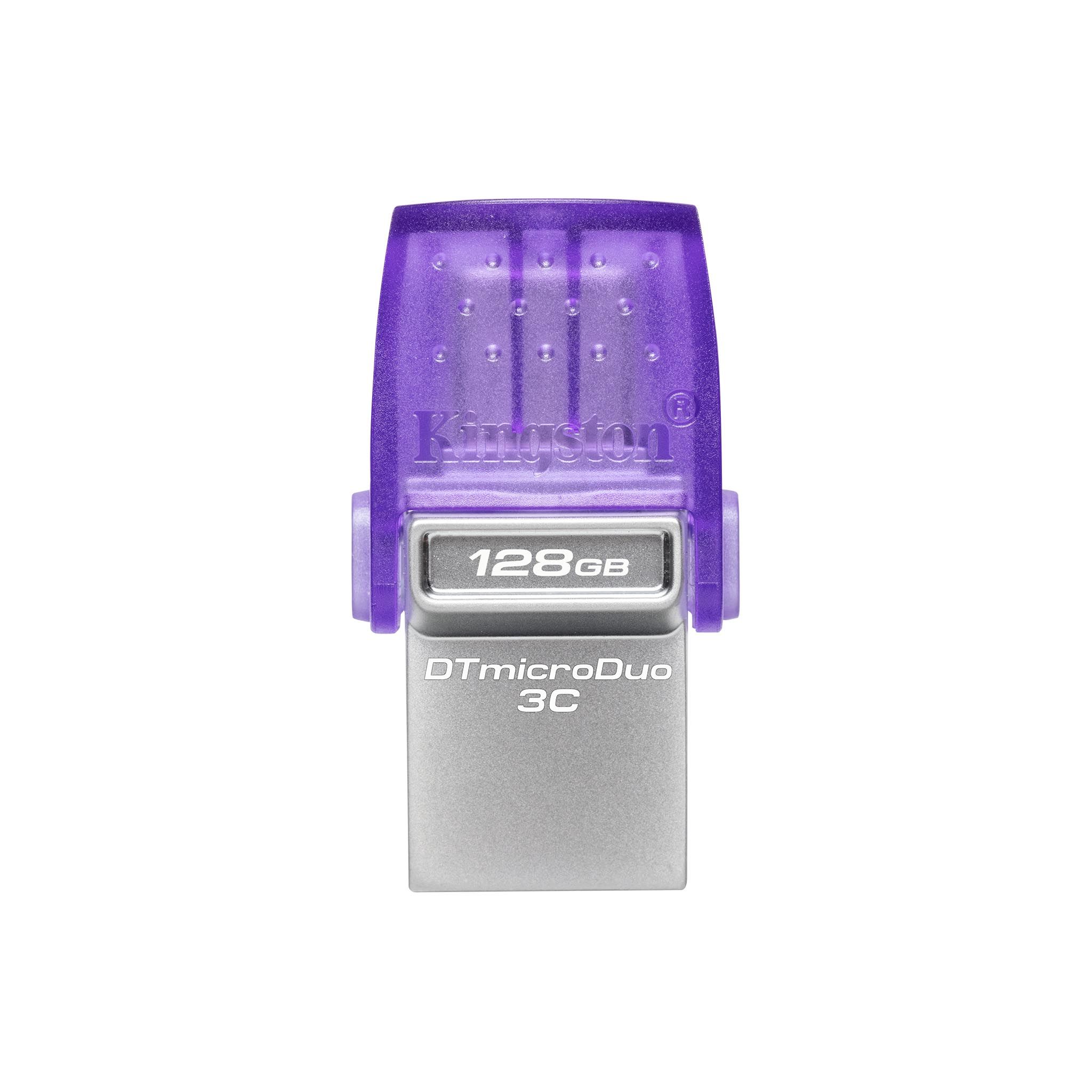 Flash Drive USB-C/A Kingston DataTraveler microDuo 3C / 128GB/ 200 MByte/s photo 1