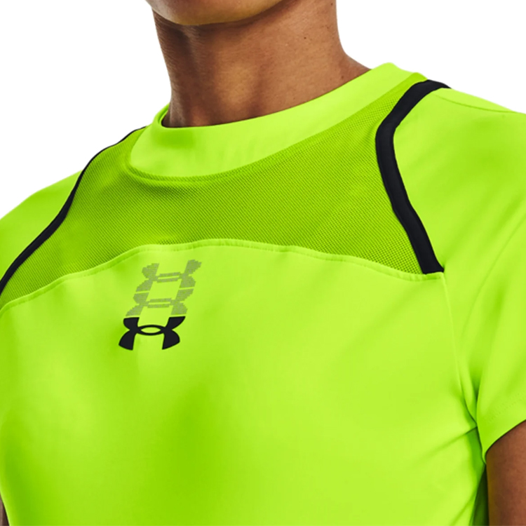 Tricou Under Armour UA Run Anywhere Crop SS / Femei / L / Verde photo 5