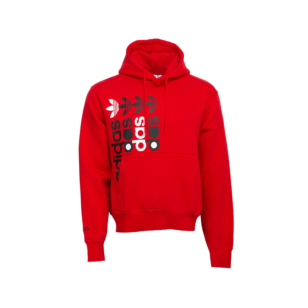 Hanorac pt bărbați Adidas FRM HOODY S Rosu photo 1