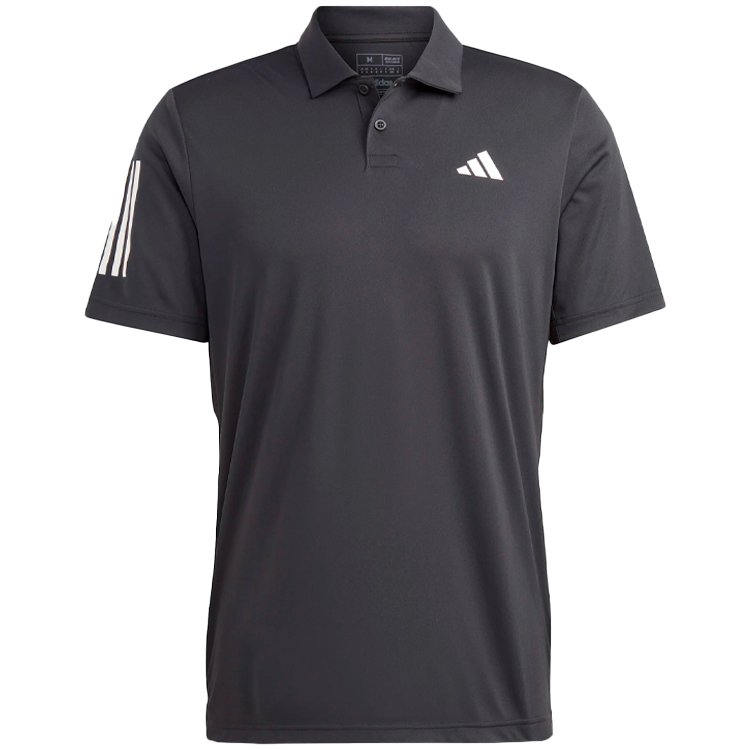 Мужские Поло Adidas CLUB 3STR POLO S Черный photo 1 Мужские Поло Adidas CLUB 3STR POLO S Черный photo 1