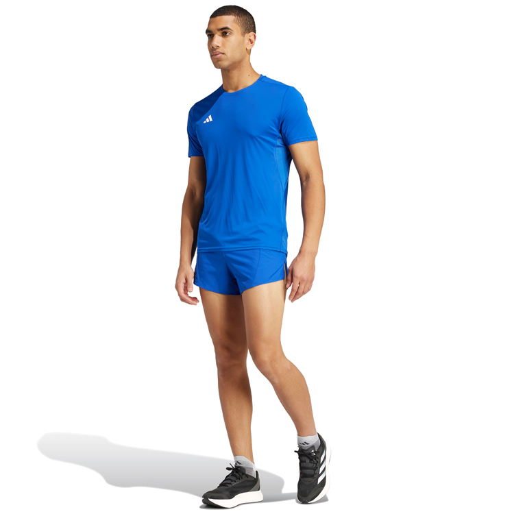 Футболка мужская Adidas ADIZERO E TEE S Синий photo 2