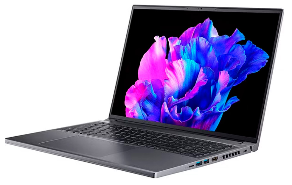 Laptop Acer Ultrabook Swift X SFX1661GR769 16” / 16 GB / 512 GB / Ryzen 5 / GeForce RTX 3050 / Gri photo 4