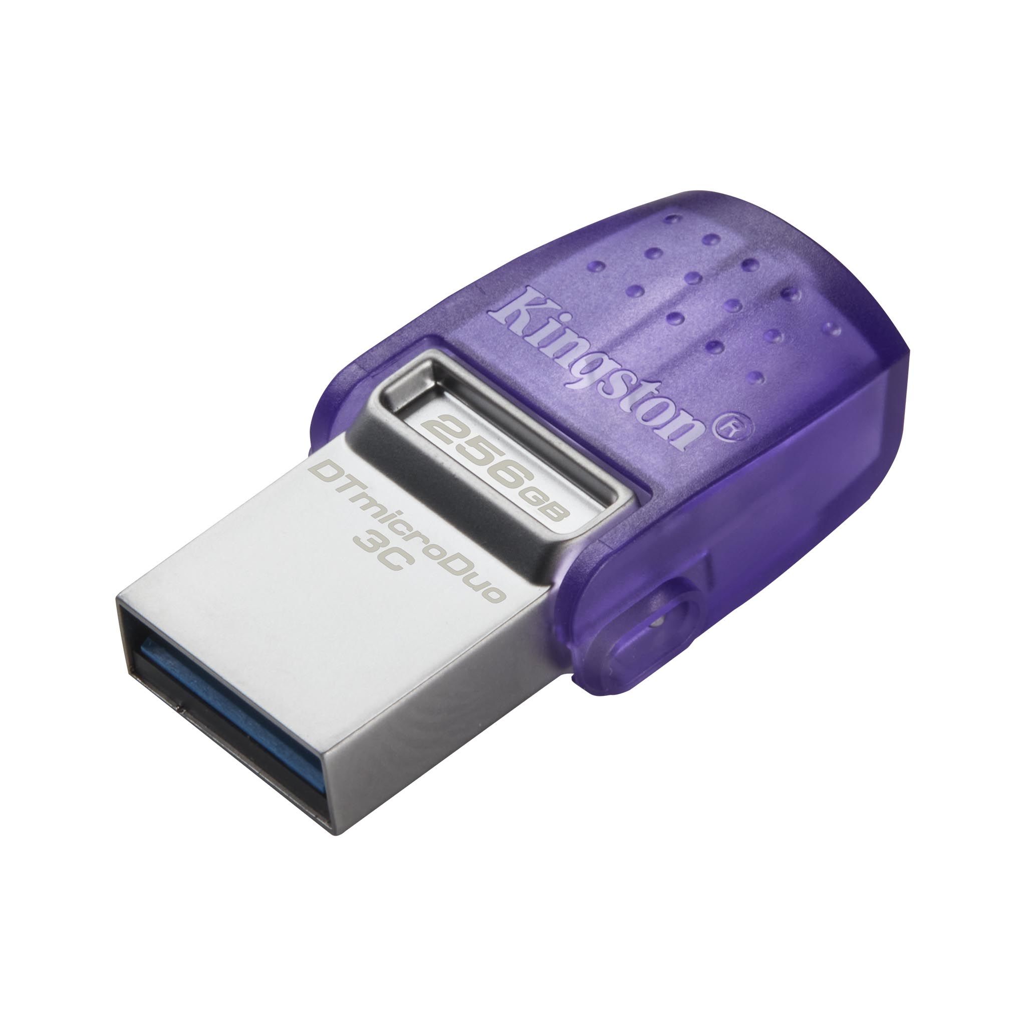 Flash Drive USB-C/A Kingston DataTraveler microDuo 3C / 256GB / 200 MByte/s photo 2