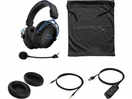 Игровые наушники HyperX Cloud Alpha S , black/blue [4P5L3AA] thumbnav 6