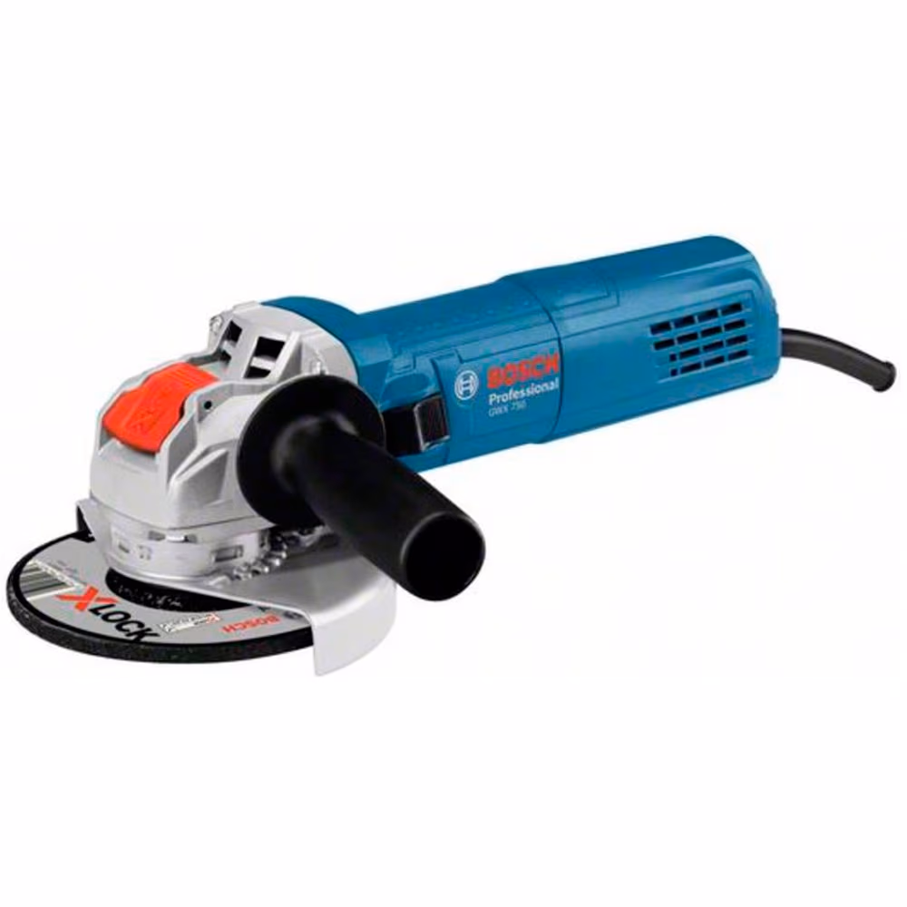 Polizor unghiular Bosch X-Lock GWX 750, 06017C9100