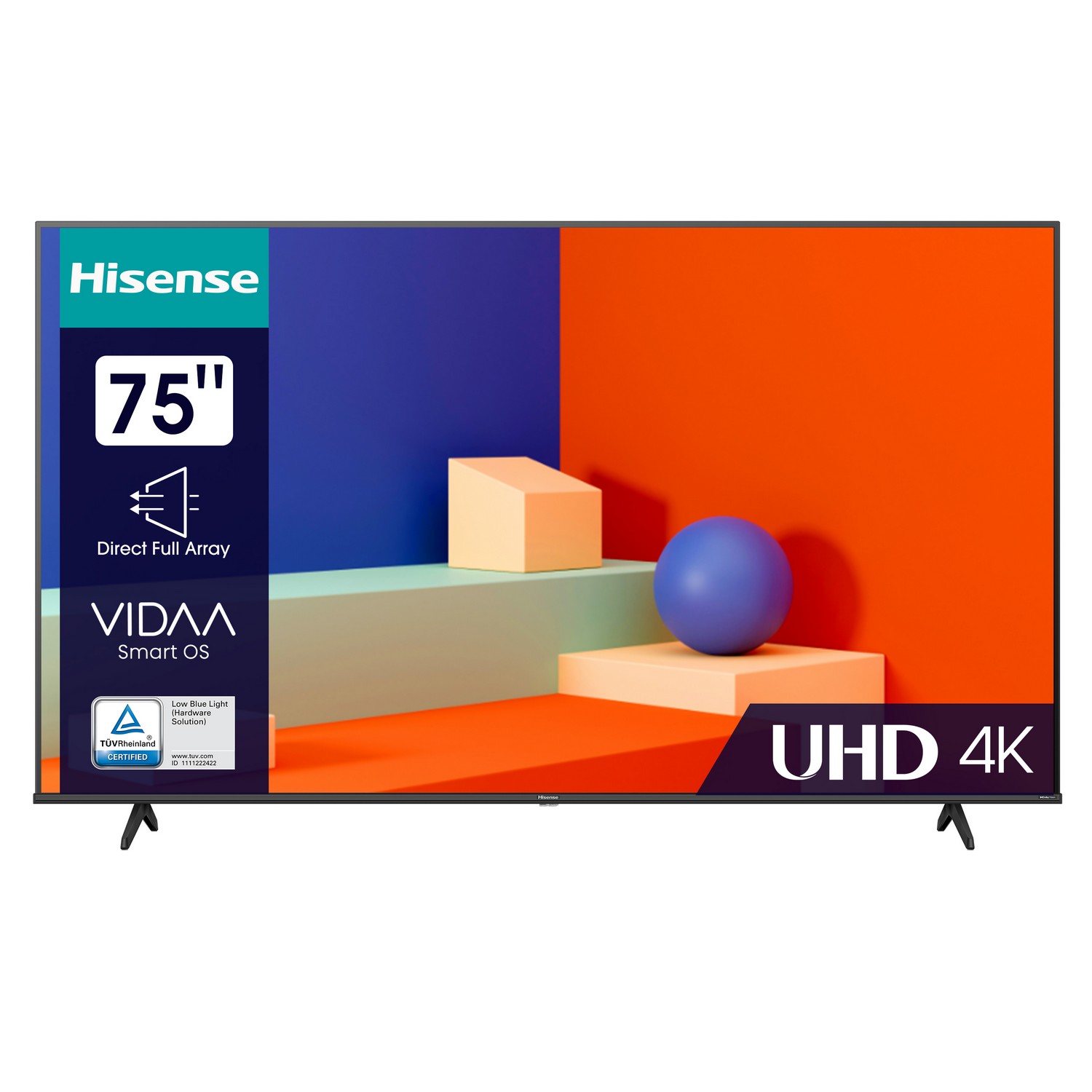 Televizor Hisense 75A6K / 75" / LED / UHD 4K photo 1 Televizor Hisense 75A6K / 75" / LED / UHD 4K photo 1