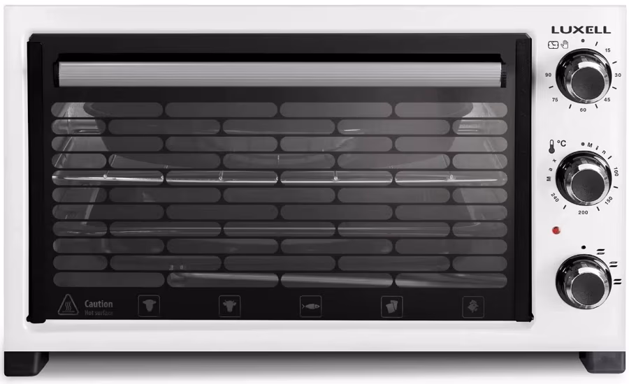 Cuptor electric Luxell MO36W, 36 l, 1420 W, Alb 