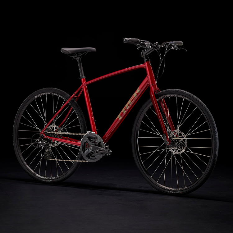 Фитнес велосипед Trek FX 1 Disc Красный XS photo 2