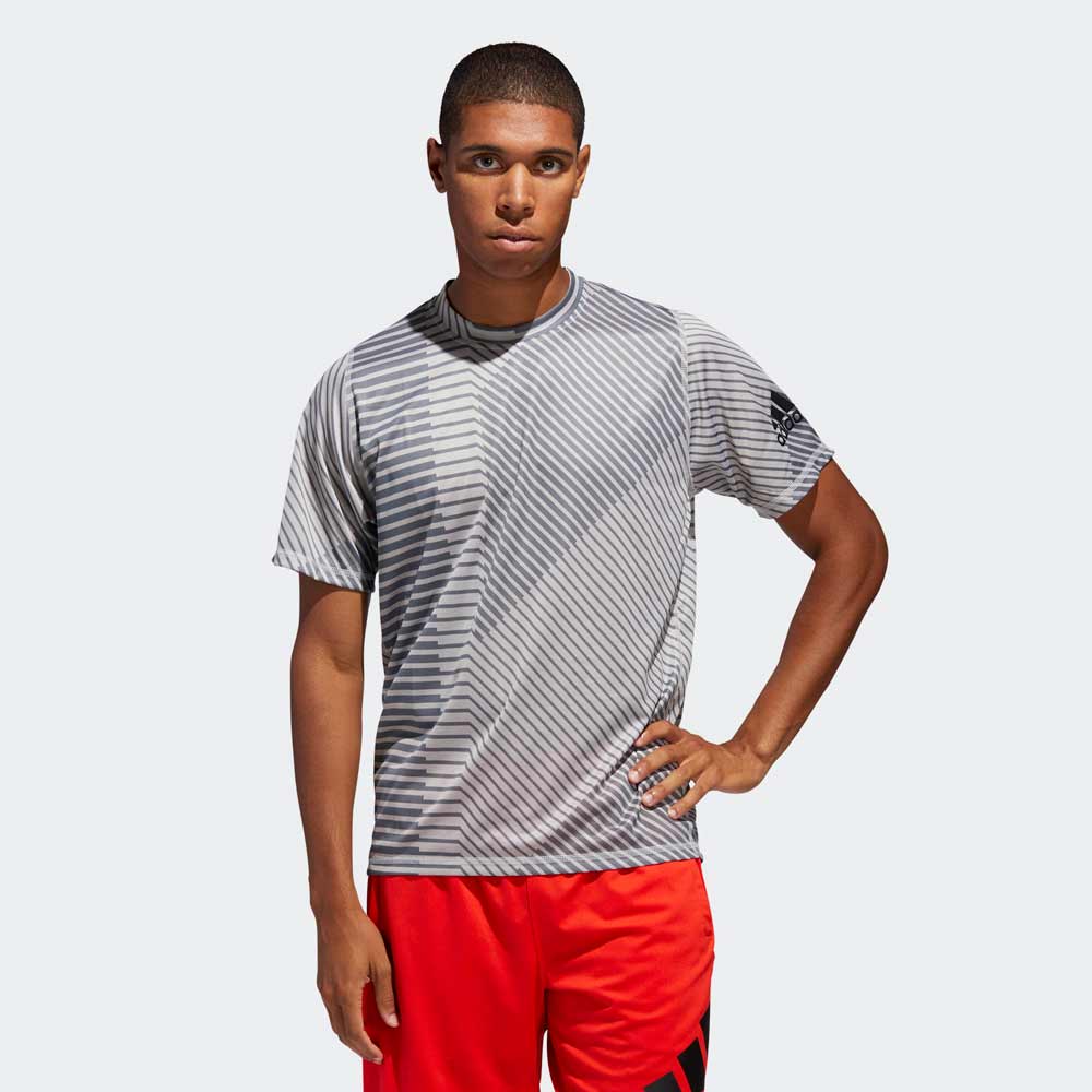 Футболка мужская Adidas FL G HTR SS AOP S Серый photo 4
