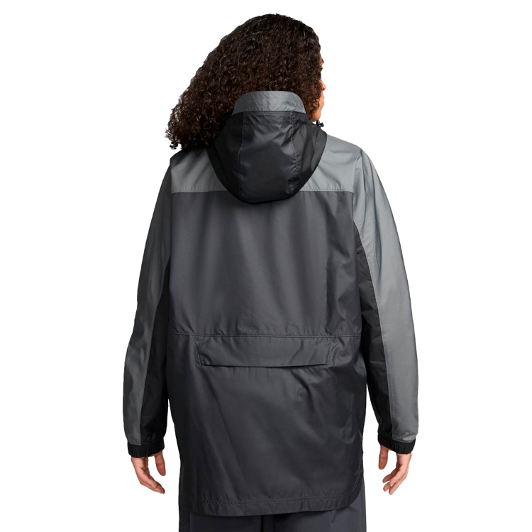 Hanorac pt bărbați Nike M NSW SPU WVN JKT L Gri photo 2