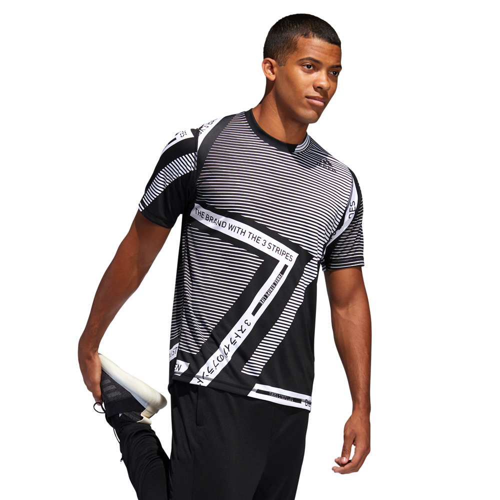 Футболка мужская Adidas FL TRG A TEE 2XL Черный photo 2