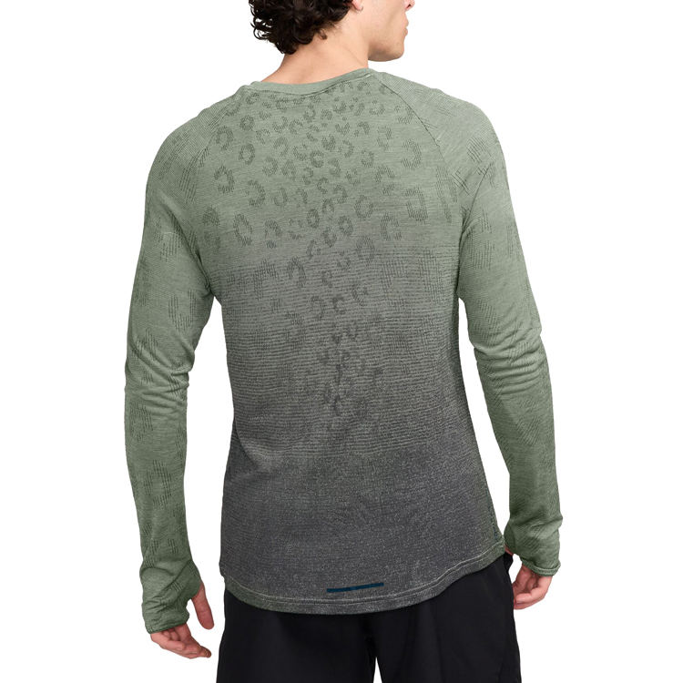 Мужская Толстовка Nike M NK TFADV RUN DIV LS TOP M Зеленый photo 2