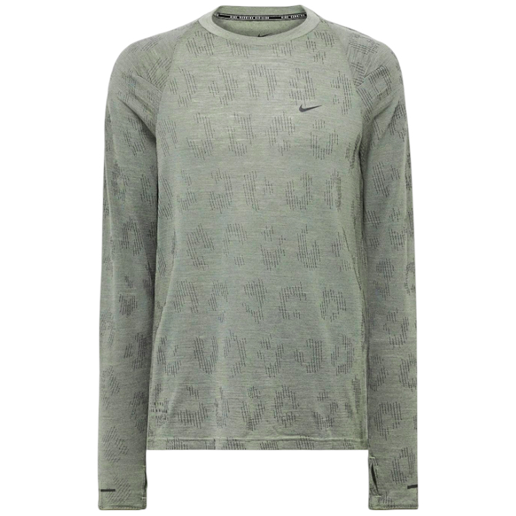 Мужская Толстовка Nike M NK TFADV RUN DIV LS TOP M Зеленый photo 4