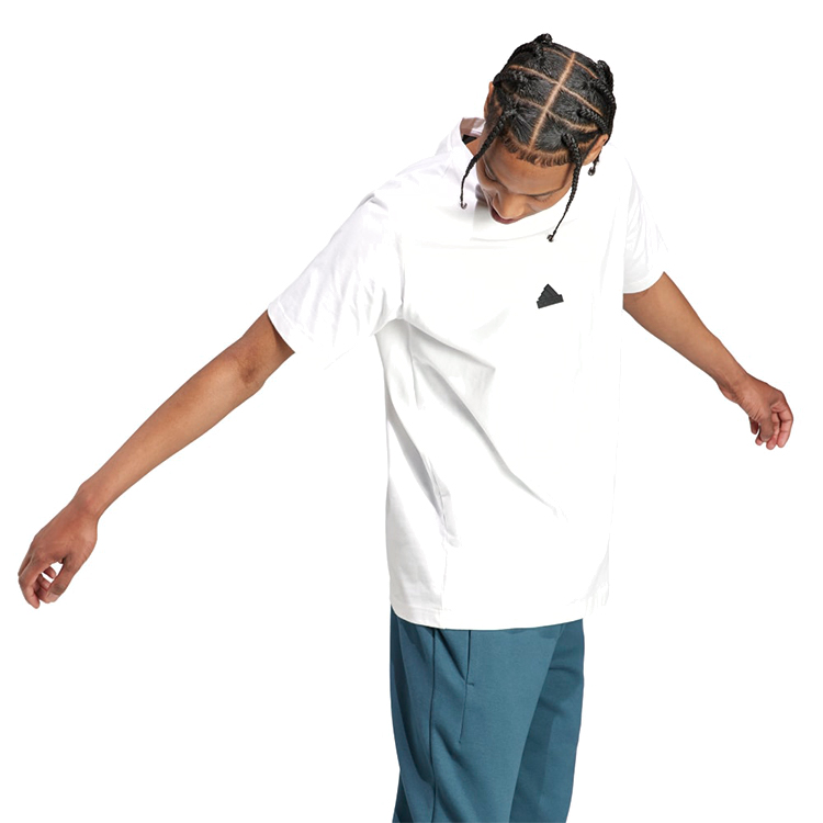 Tricou bărbătesc Adidas M Z.N.E. TEE S Alb photo 4
