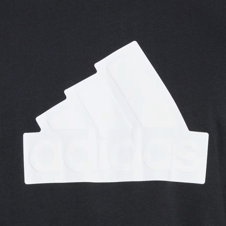 Tricou bărbătesc Adidas M FI BOS T M Negru photo 3