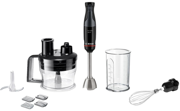 Блендер Погружной Bosch MSM4B670 Black / 12 скоростей / 1250 мл photo 1 Блендер Погружной Bosch MSM4B670 Black / 12 скоростей / 1250 мл photo 1