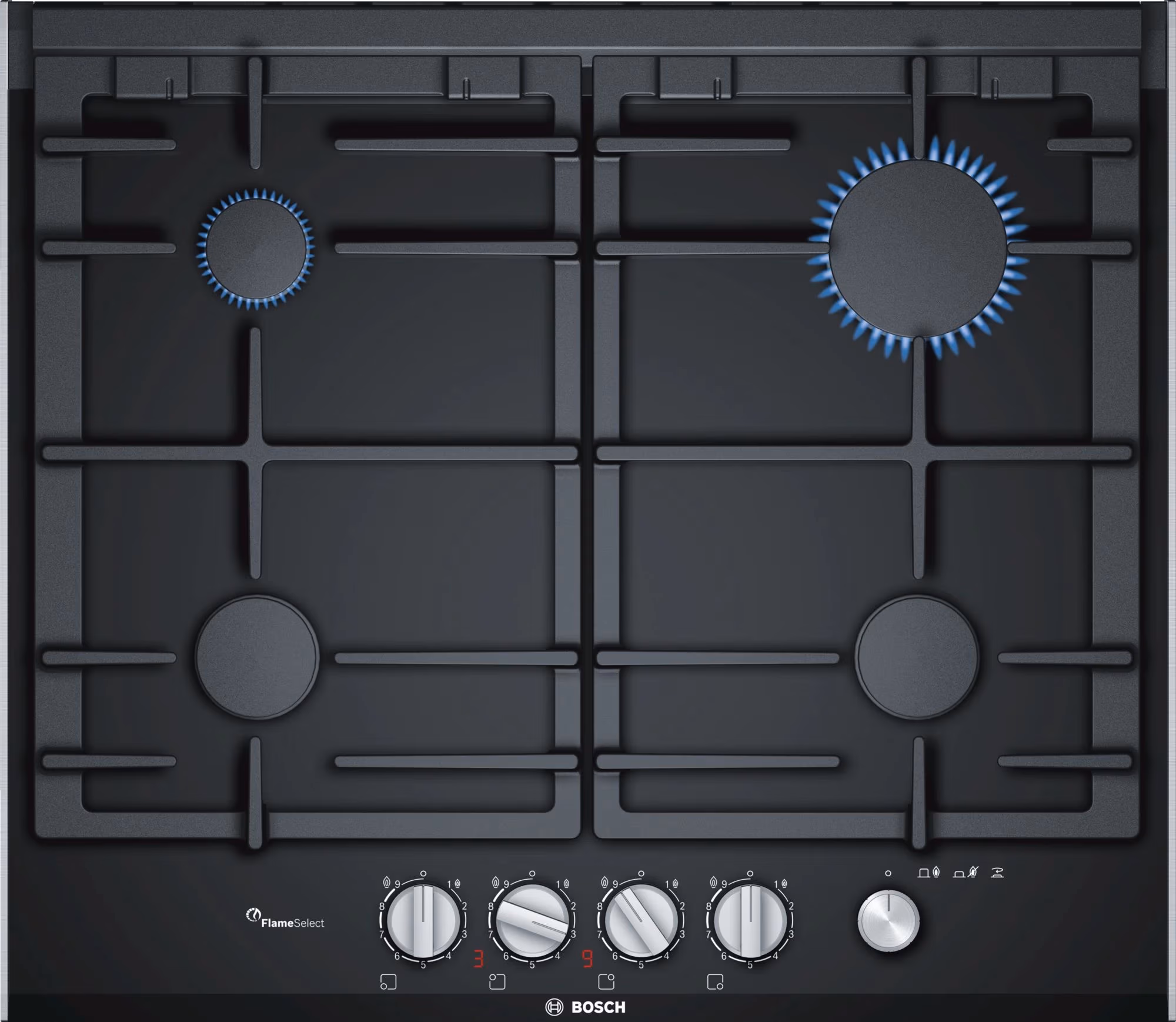 Встраиваемая  газовая панель Bosch PRP6A6N70